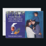 Noël et Hanoukka Modèles photo Chaleureux voeux<br><div class="desc">Cette conception peut être personnalisée dans la zone fournie en modifiant la photo et/ou le texte. Vous pouvez également le customiser en cliquant sur Personnaliser ce Modèle, puis en choisissant l'option cliquer pour customiser et supprimer ou modifier la couleur de l'arrière - plan, ajouter du texte, modifier la couleur ou...</div>