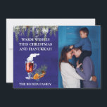 Noël et Hanoukka Modèles photo Chaleureux voeux<br><div class="desc">Cette conception peut être personnalisée dans la zone fournie en modifiant la photo et/ou le texte. Vous pouvez également le customiser en cliquant sur Personnaliser ce Modèle, puis en choisissant l'option cliquer pour customiser et supprimer ou modifier la couleur de l'arrière - plan, ajouter du texte, modifier la couleur ou...</div>