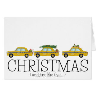 Noël.. et juste comme les taxis de New York