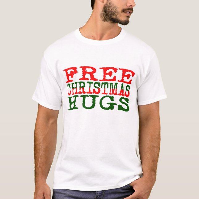Noël étreint le T-shirt (Devant)