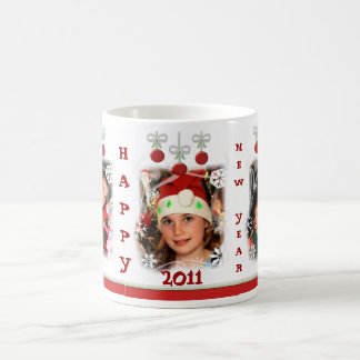 Noël fait sur commande ornemente la tasse de café