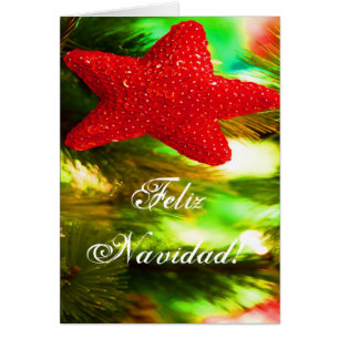 Noël Feliz Navidad Red Star II