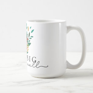Noël Fête Florale Motivational Mug