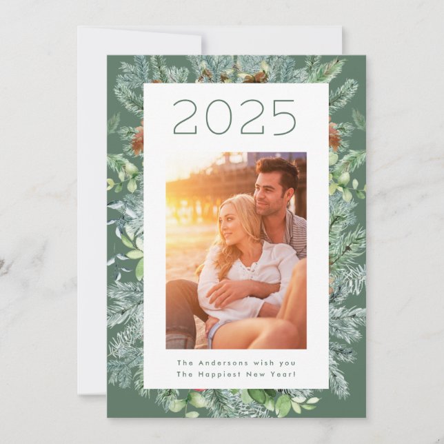 Noël Fête Nouvel An Carte photo (Devant)