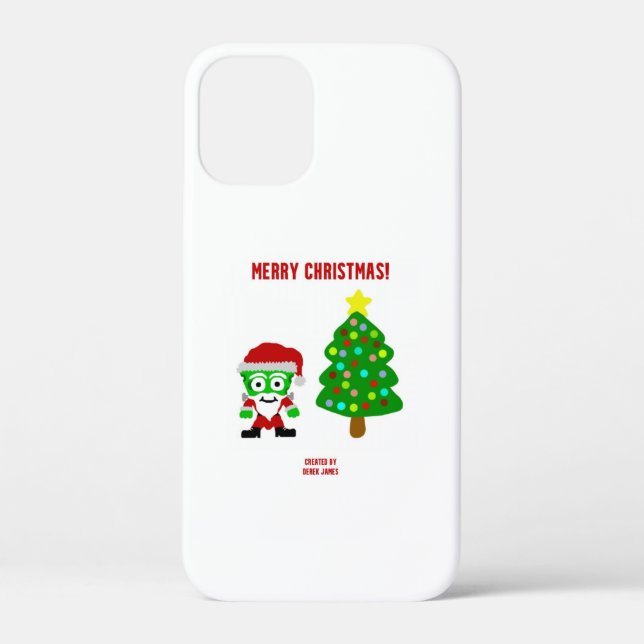 Noël FrankenFromage Apple iPhone 12 Mini Coque (Verso)