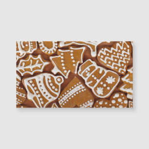 Noël Gingerbread Cookies de vacances