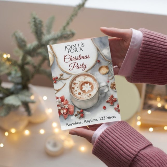 Noël Invitation Hygge Style Scandinave (Créateur téléchargé)