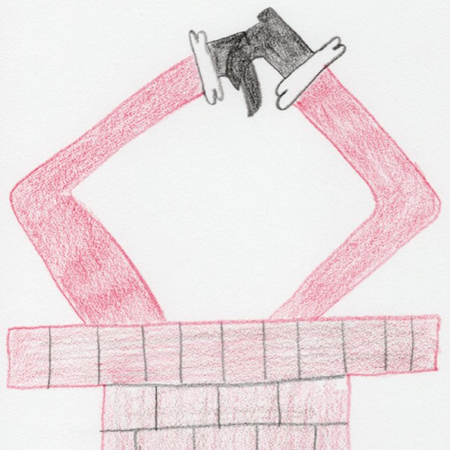 Noël - Je vous souhaite une carte de voyage lisse (Créateur téléchargé)