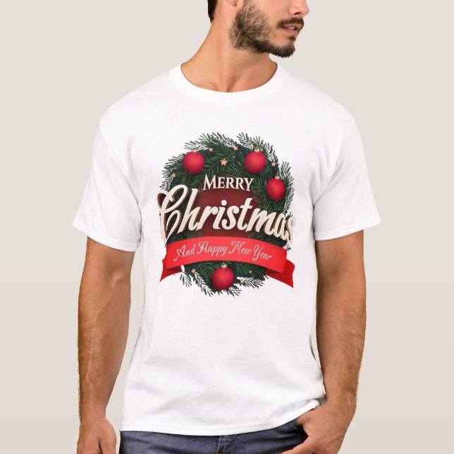 Noël Jour t-shirt design (Devant)