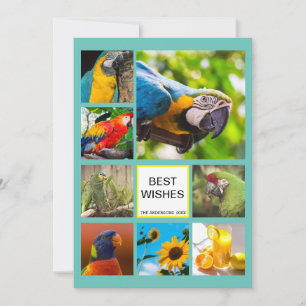 Noël Joyeux Carte photo de famille amusant