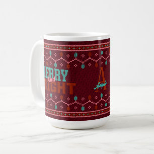 Noël Joyeux et brillant moche Sweat Mug