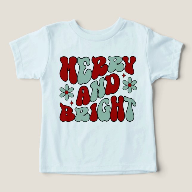 Noël Joyeux Et Lumineux Retro Super Festif (Design Recto)