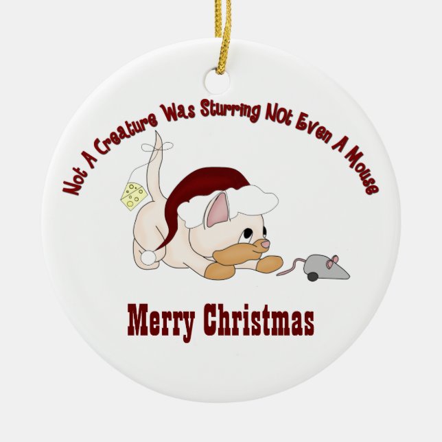 Noël Kitten #5 Ornement (Devant)