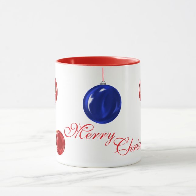Noël, la paix et la joie, l'ornament Mug (Centre)