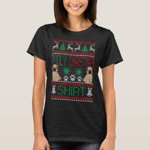 Noël laid Sweat moche Carlin Chien Xmas