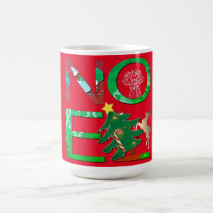 "Noel" Latte Mug de Noël
