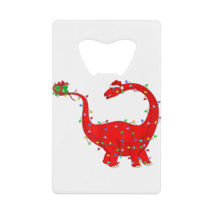 Noël Lumières Père Noël Brontosaurus Dinosaure Noë
