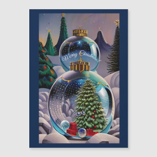 Noël magique avec texte personnalisé