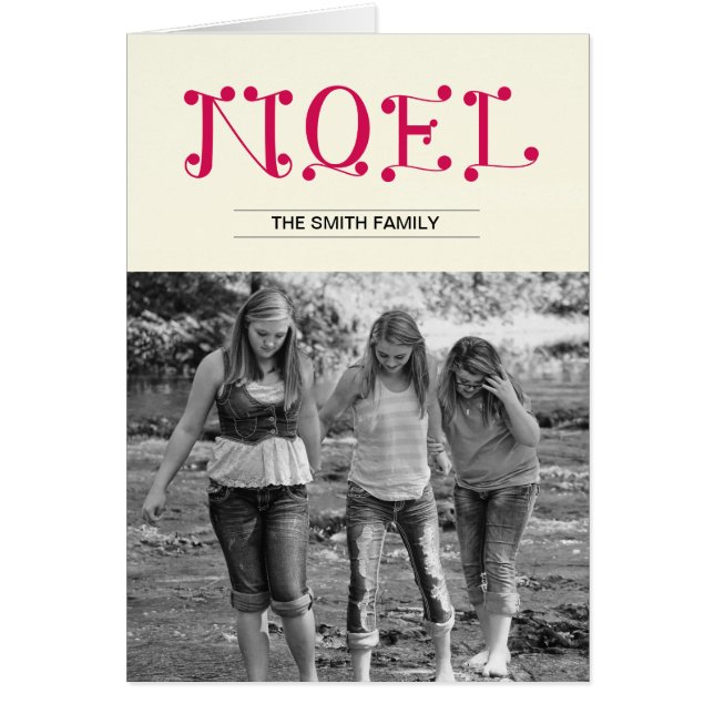 NOEL manuscrit (Devant)