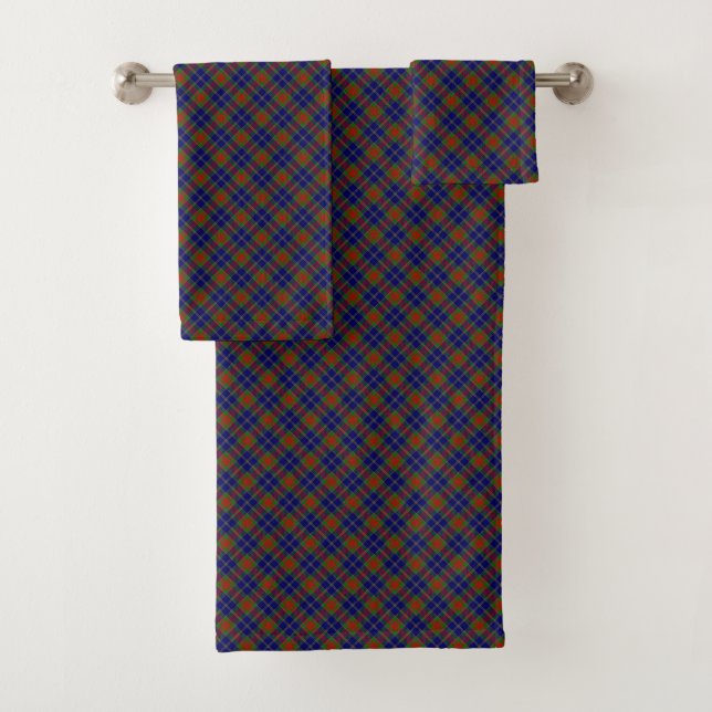 Noël Matin écossais Tartan Motif (En situation)