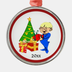 Noël Matin Enfants Ornements personnels