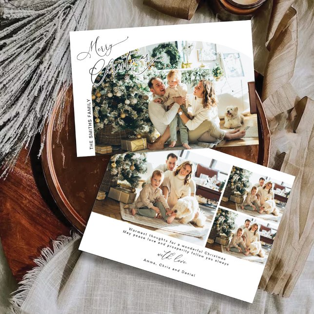 Noël minimaliste avec Carte photo (Créateur téléchargé)