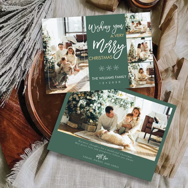 Noël minimaliste avec Carte photo (Créateur téléchargé)