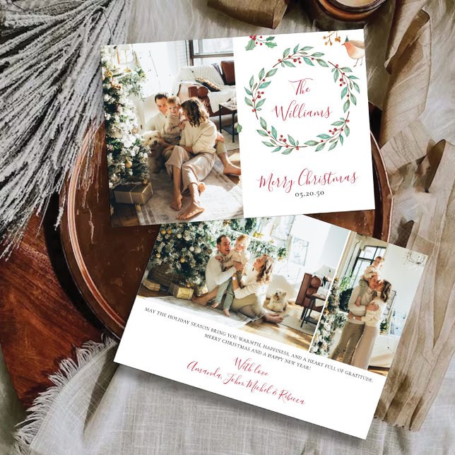 Noël minimaliste avec Carte photo (Créateur téléchargé)