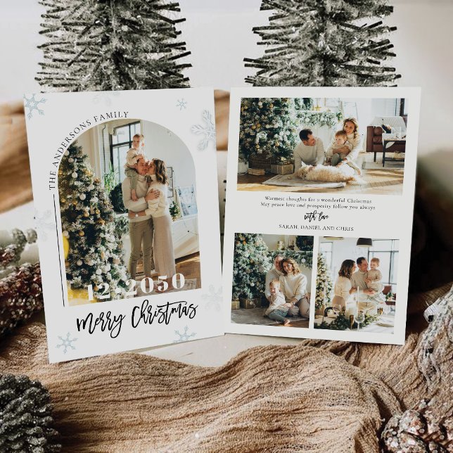 Noël minimaliste avec Carte photo (Créateur téléchargé)