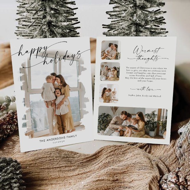 Noël minimaliste avec Carte photo (Créateur téléchargé)