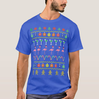 Noël moche Sweat Noël En Juillet Pink Flam