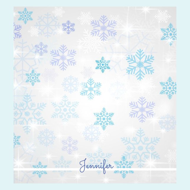 Noel Neige w Nom Stocking Stuffer Bloc-notes (Créateur téléchargé)