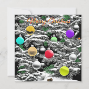  Noël noir et blanc et couleurs