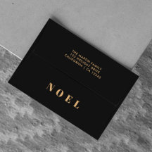 Noel noir et or | Noël tendance et élégant