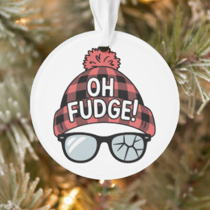 Noël Oh Fudge Vacances De Noël Humour De Fête 