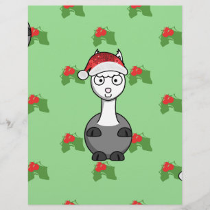 noël père Noël Alpaca
