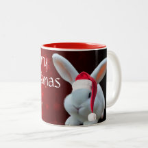 Noël Père Noël Bunny Mug