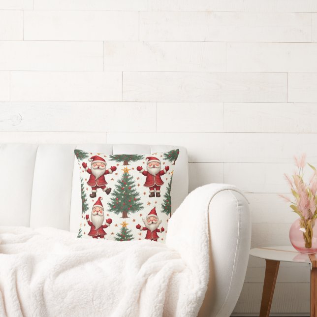 Noël Père Noël Coussin Cushion (Canapé)