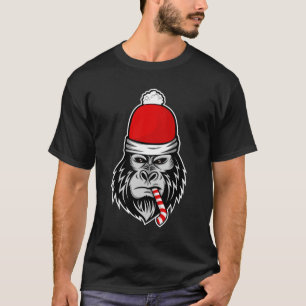Noël père Noël gorilla Classic T-shirt