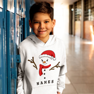 Noël personnalisé Funny Snowman Kid Boy