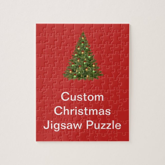 Noël personnalisé, Jigsaw Puzzle (Vertical)