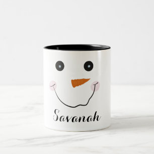 Noël personnalisé Joyeux Snowman Mug