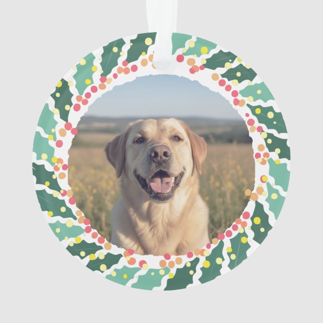Noël personnalisé Labrador Retriever lavande (dos)