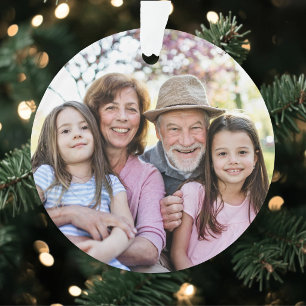 Noël Photo Personnalisée pour Grands-Parents