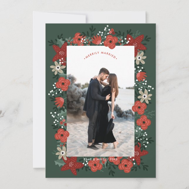 Noël Poinsettia Foliage (Devant)