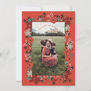 Noël Poinsettia Foliage