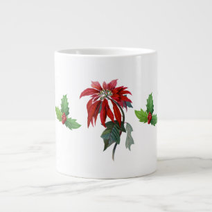 Noël Poinsettias Oone China Mug