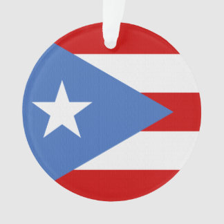 Noël portoricain de drapeau