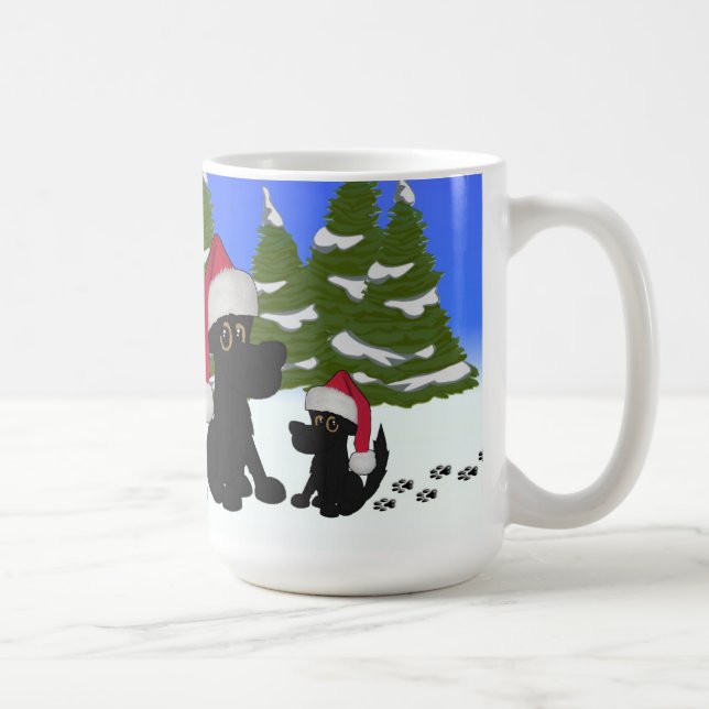 Noël poursuit la tasse de Père Noël (Droite)