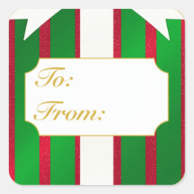 Noël présent au/du Étiquette